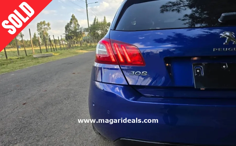 2017 PEUGEOT 308 GT Line in Nairobi Kenya in Kenya for Sale | Magari Deals