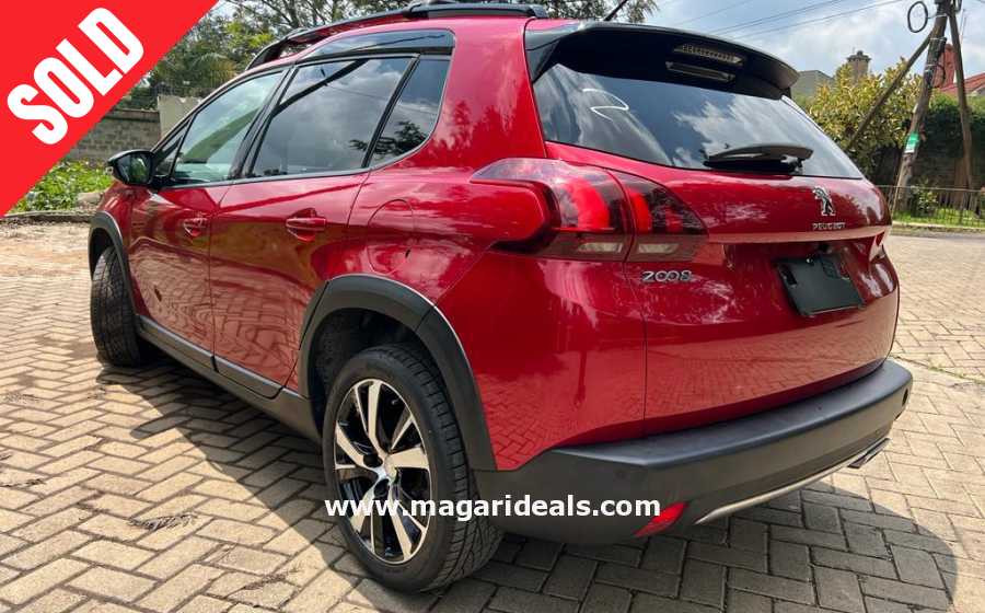 Peugeot 2008 GT-line with mood lighting in Kenya for Sale | Magari Deals