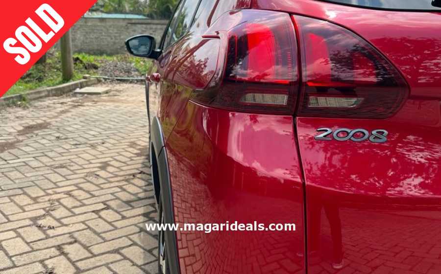Peugeot 2008 GT-line with mood lighting in Kenya for Sale | Magari Deals