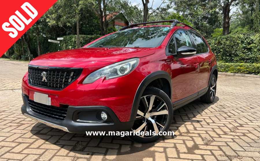 Peugeot 2008 GT-line with mood lighting in Kenya for Sale | Magari Deals