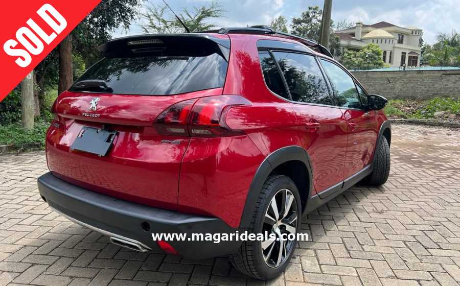 Peugeot 2008 GT-line with mood lighting in Kenya for Sale | Magari Deals