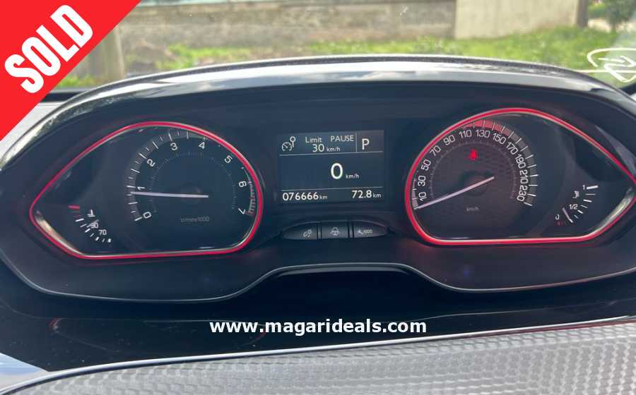 Peugeot 2008 GT-line with mood lighting in Kenya for Sale | Magari Deals