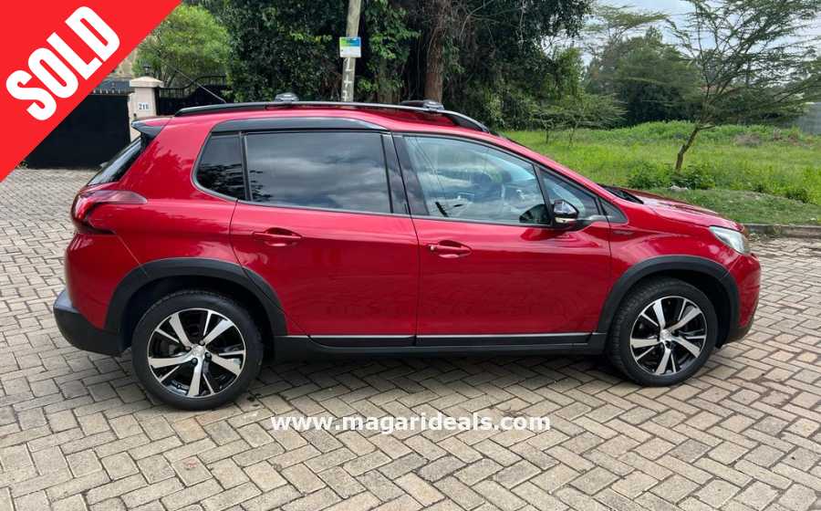 Peugeot 2008 GT-line with mood lighting in Kenya for Sale | Magari Deals