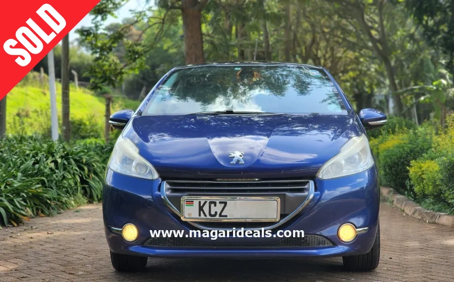 PEUGEOT 208 with MOONROOF  in Kenya for Sale | Magari Deals
