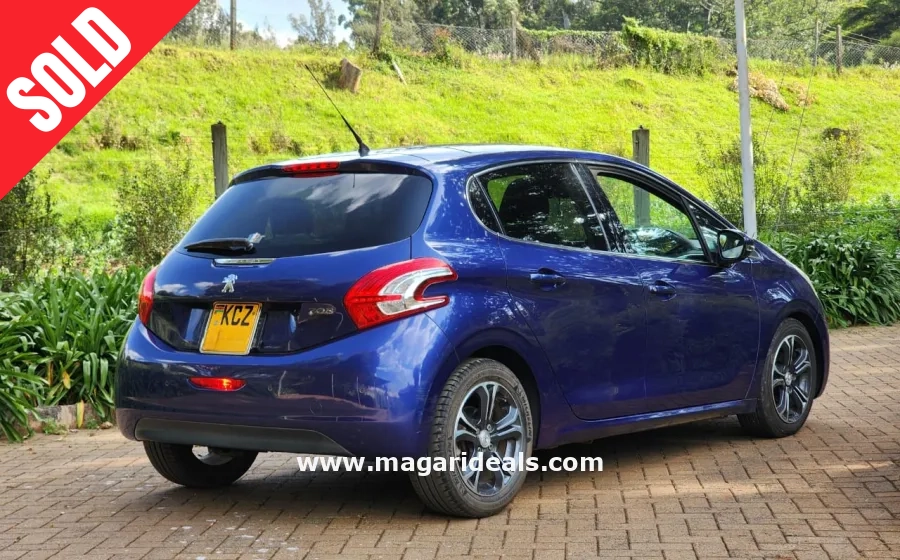 PEUGEOT 208 with MOONROOF  in Kenya for Sale | Magari Deals