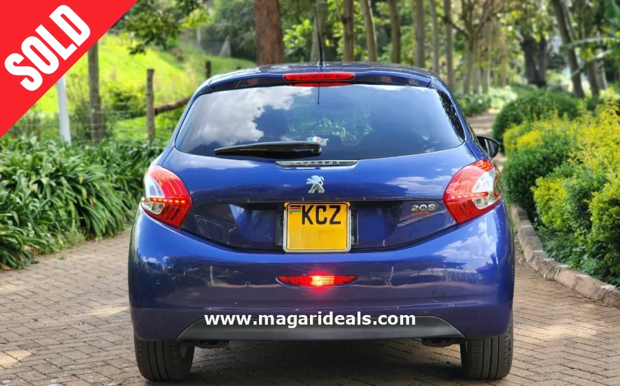 PEUGEOT 208 with MOONROOF  in Kenya for Sale | Magari Deals