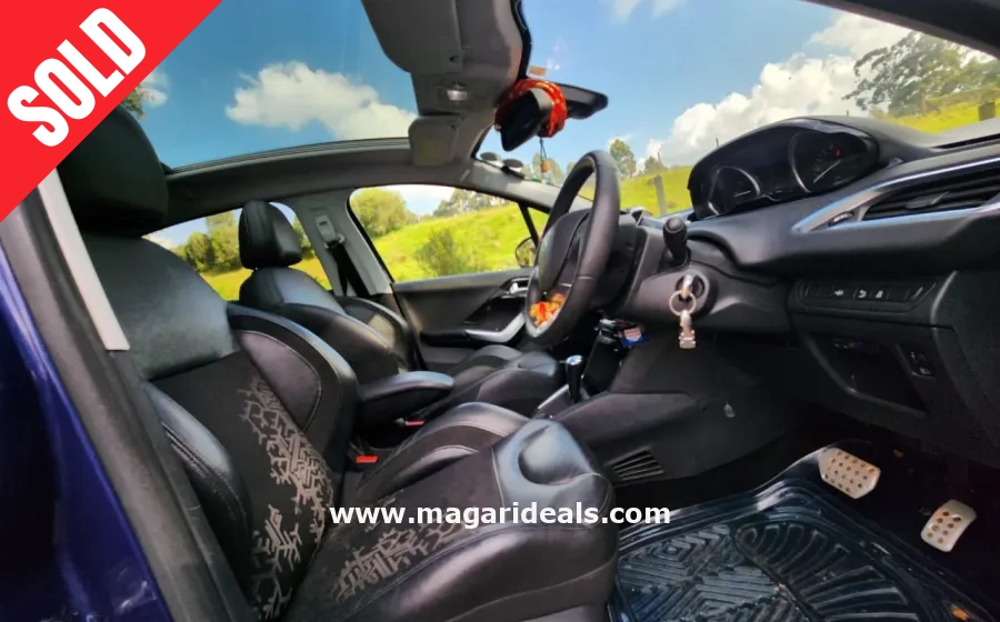 PEUGEOT 208 with MOONROOF  in Kenya for Sale | Magari Deals