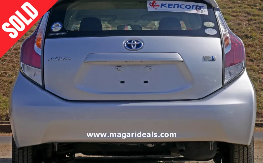 TOYOTA AQUA Hybrid in Kenya for Sale | Magari Deals