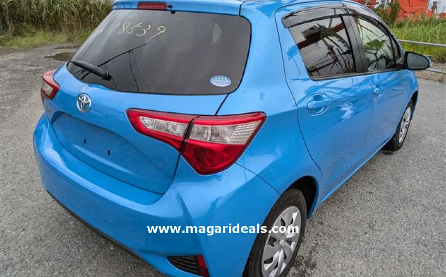 2018 Toyota Vitz 990cc Blue in Color in Kenya for Sale | Magari Deals