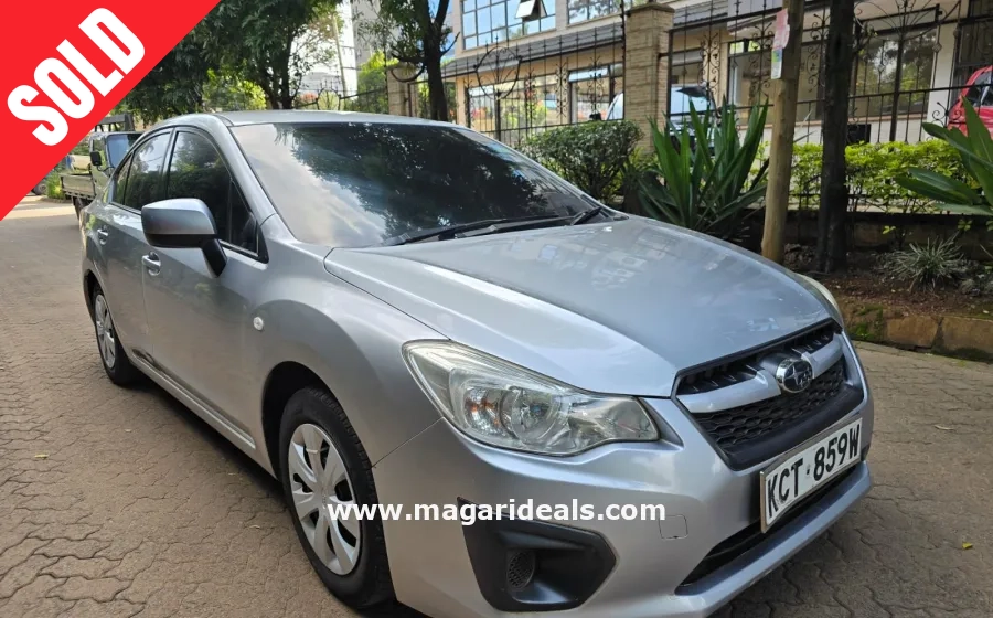 SUBARU IMPREZA G4 1600cc in Kenya for Sale | Magari Deals