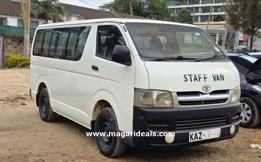 TOYOTA HIACE in Kenya in Kenya for Sale | Magari Deals