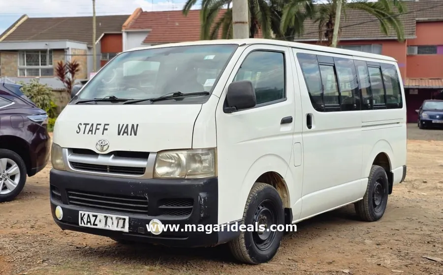 TOYOTA HIACE in Kenya in Kenya for Sale | Magari Deals